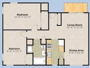 2BR/1BA