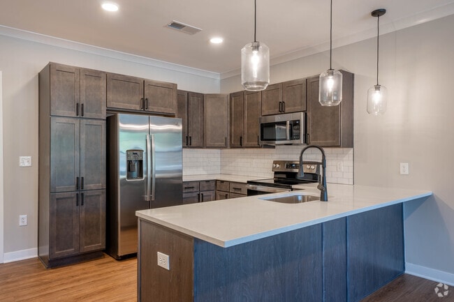 1BR, 1BA - 834SF - Kitchen