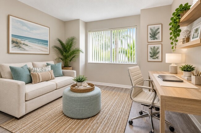 Stylish and serene, Club Lake Pointe offers a beautifully designed living space that channels comfort and tranquility. Enjoy ample natural light and modern finishes in this inviting area. Schedule your tour today to see it in person!