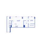 A17 floor plan Watermark at Buzzard Point