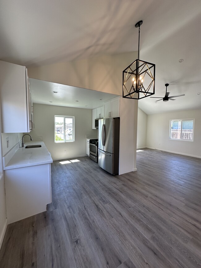 Kitchen and Living Room - 3623 W 105th St Apartments Unit A