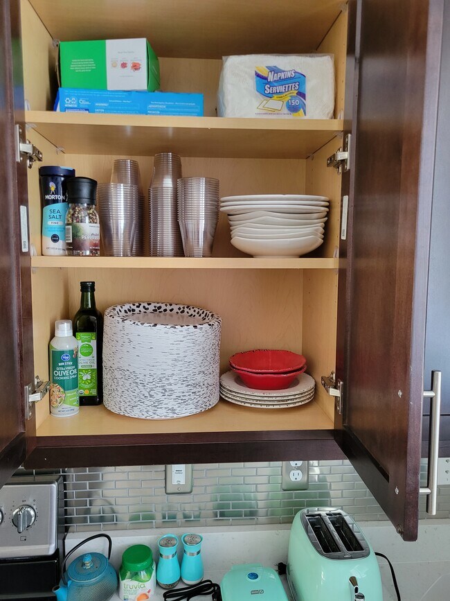 Will have paper plates, disposables for you - 6148 W Lake Ave