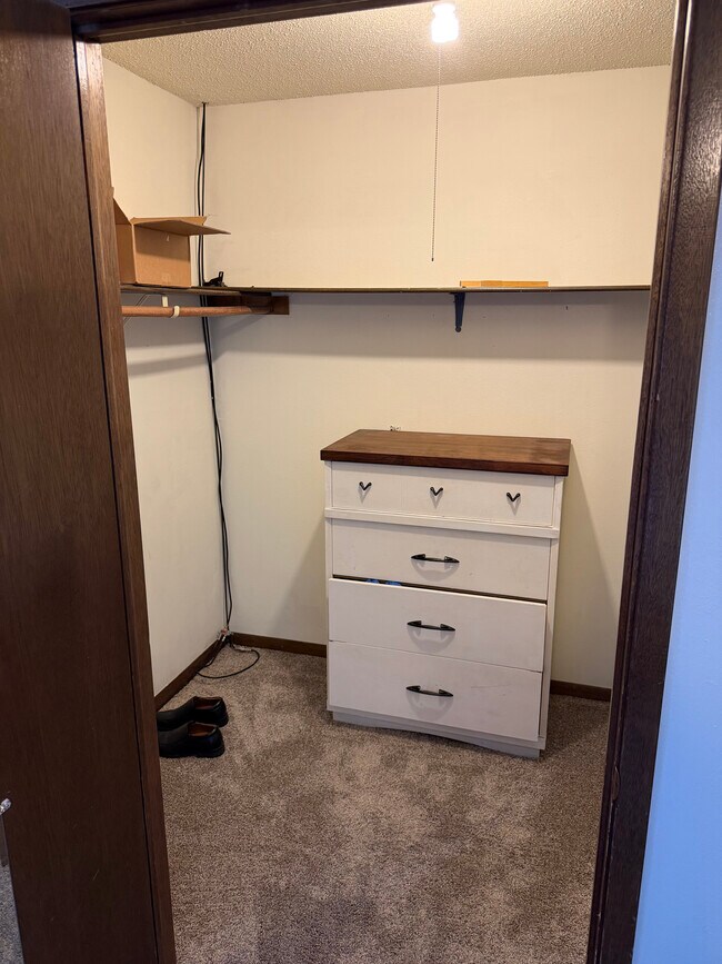 Large walk-in closet