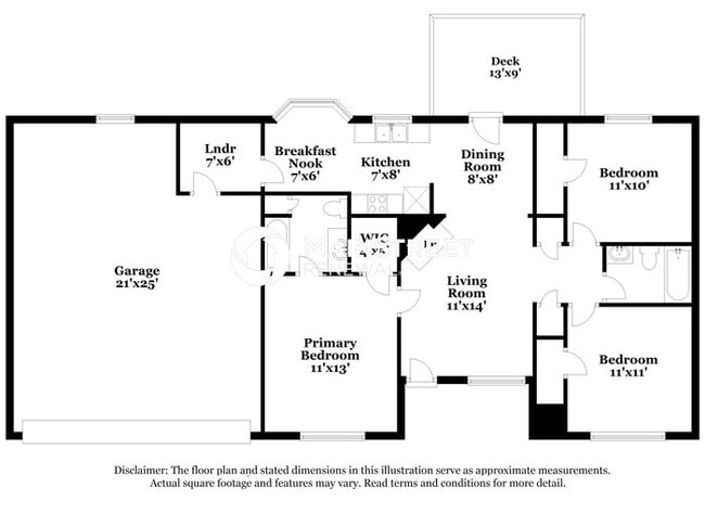 Photo - 3 Bedroom Pet-Friendly Home in Stockbridge, GA with Main Street Renewal