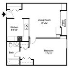 Deluxe 1BR/1BA