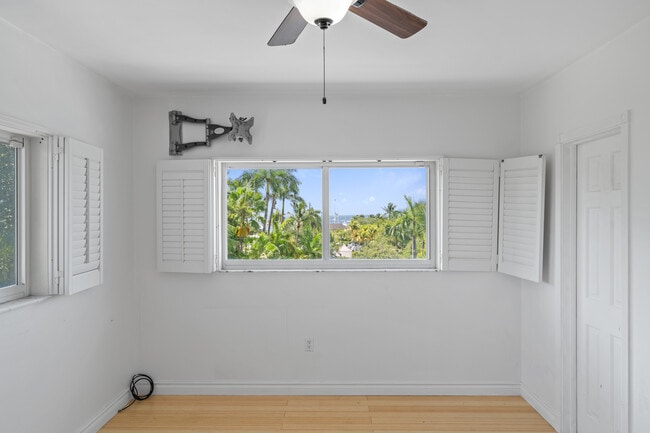 Water views from primary suite - 2539 S Bayshore Dr Condo Unit PH2F