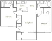 2BR/2BA