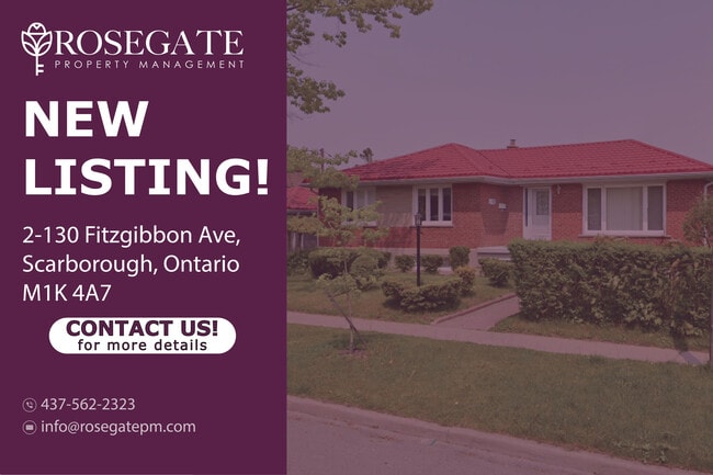 Building Photo - Newly Renovated 1-Bedroom Gem in Scarborou... Unit 2