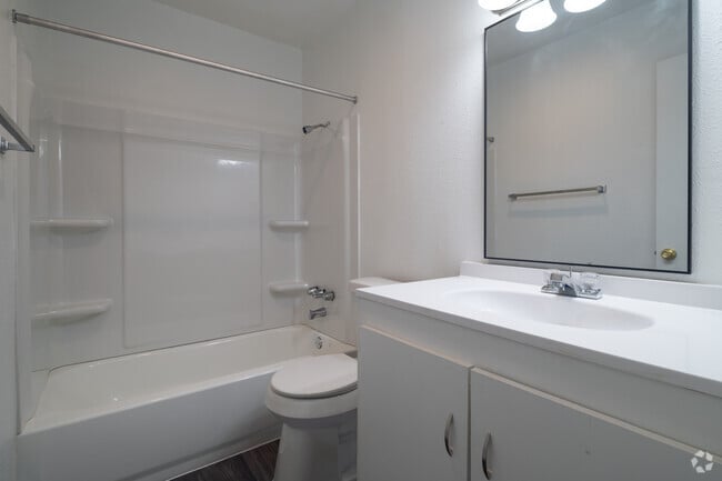 2BR, 2BA - 920SF - Bathroom - Woods of Brookhollow