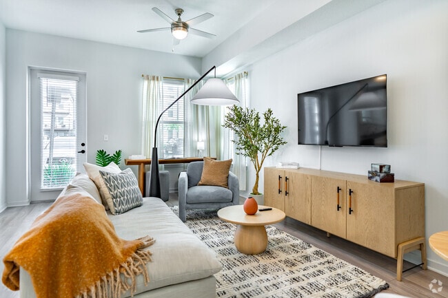 B3 - 2BR, 2BA - 1,144SF - Living Room