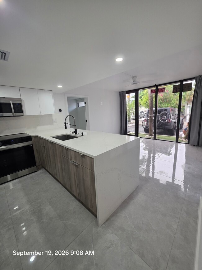 Kitchen-dinning-living area.