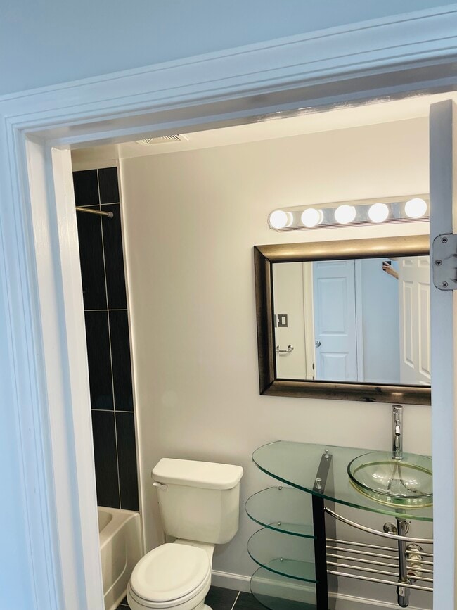 hallway bathroom