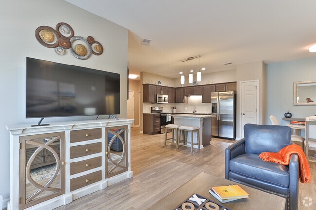 2BR, 2BA - Apex- Living Room