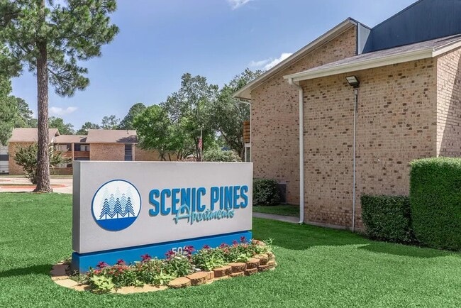Monument Sign - Scenic Pines Apartments