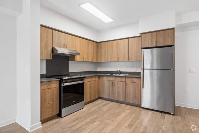 1BR, 1BA - 531SF - Kitchen