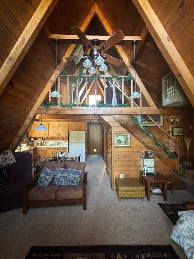 Photo - Coming Soon: Fully Furnished A-Frame Cabin with Loft and Mountain Views in Wofford Heights