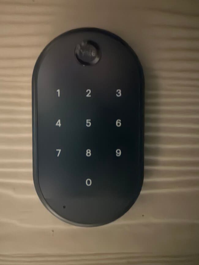 Keypad and Bluetooth entry