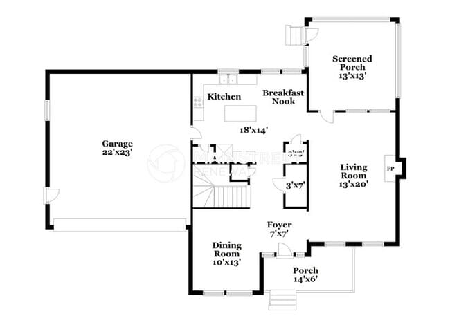 Photo - 3 Bedroom Pet-Friendly Home in Wendell, NC with Main Street Renewal