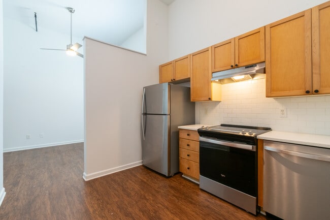 Beautiful kitchen with open floor plan - Westview Lofts