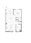 JR 1 BR/1 BA floor plan Broadstone Mission Valley