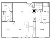 2BR/2BA