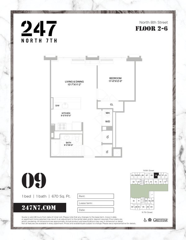 Photo - 247 N 7th St Apartamento Unidad 2-409