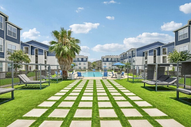 Modern Poolside Retreat at Towne West Apartments in Houston, TX - Towne West Rental