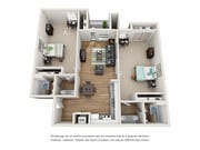 B1 Furnished: 2BD | 2 BA | 998 SF