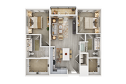 B1 floor plan Solis North Creek