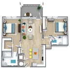 Weston C1 - Level 1 - 3D Floor Plan.jpg