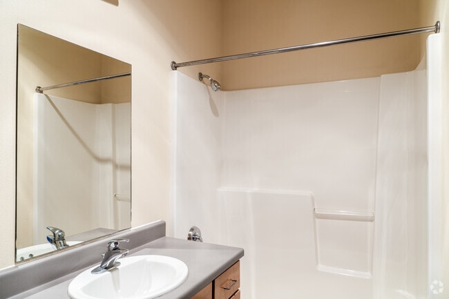 1BR, 1BA, - 600SF - Bathroom