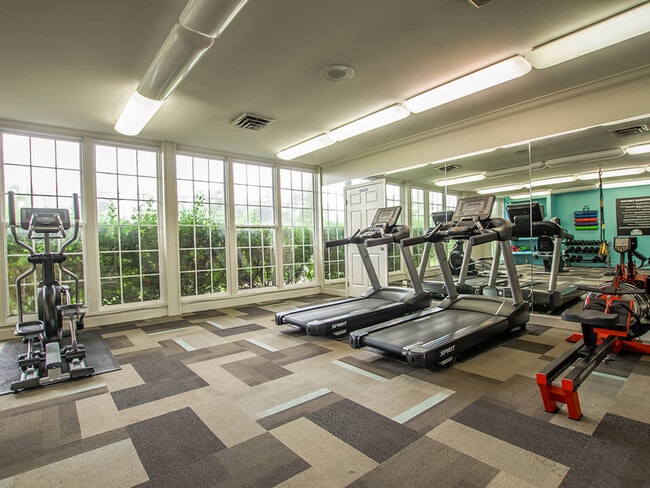 Fitness Center with Free Weights - Retreat at Seven Trails