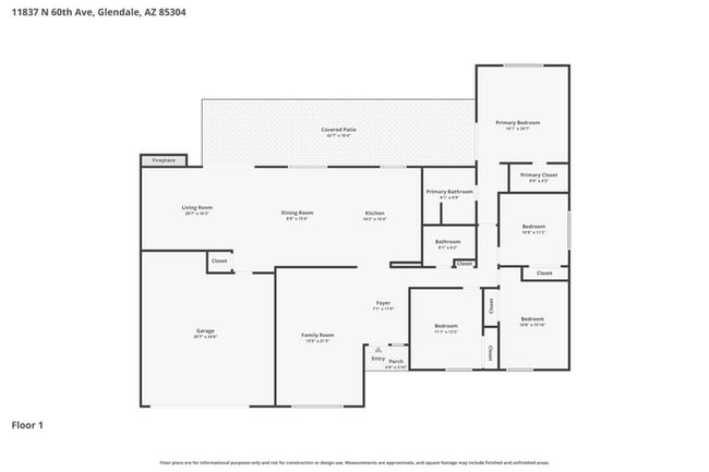 Photo - 4Bed/2Bath House at 59th Ave/Cactus Rd! Ready for Immediate Move-In! – NO HOA!