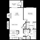 1BR/1BA