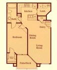 1BR/1BA