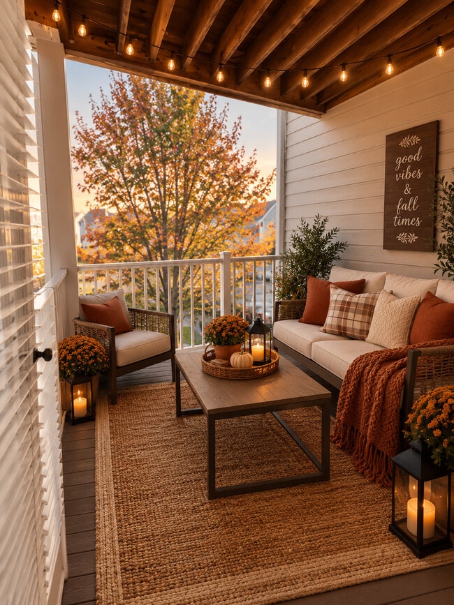 Cozy Balcony Space