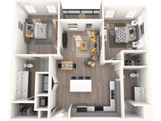 B2 floor plan Nexus at Goodnight Ranch
