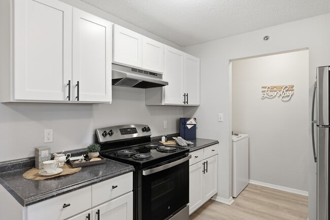 Functional kitchen layout perfect for cooking, meal prep, and entertaining.