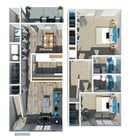 Two Bedroom Floorplan