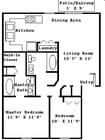 2BR/2BA