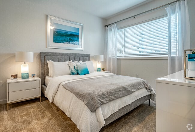 2BR, 2BA - 1,129SF - Paradise Floorplan
