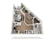 A1 floor plan Verde at McCullough Station