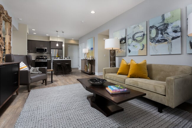 Kitchen and Living Areas