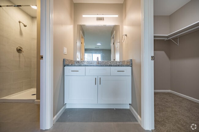 Union Station - Primary Bathroom 3BR, 2BA - 1209SF