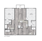 B4.1 floor plan Encore Montrose