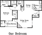 1BR/2BA