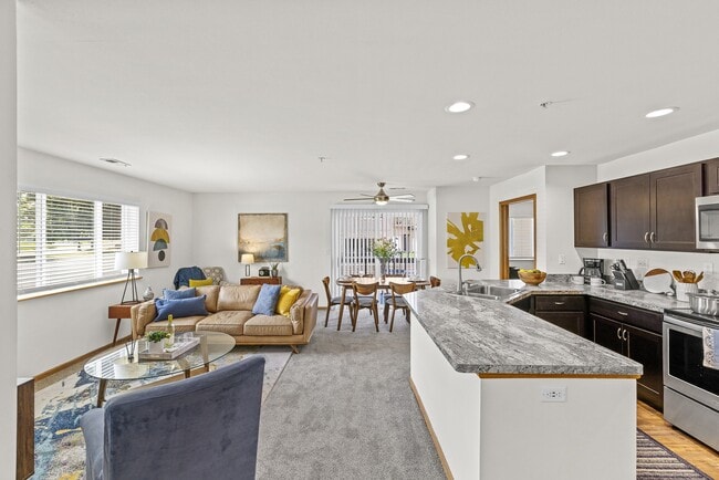 Saddlebrook Apartments Living Room