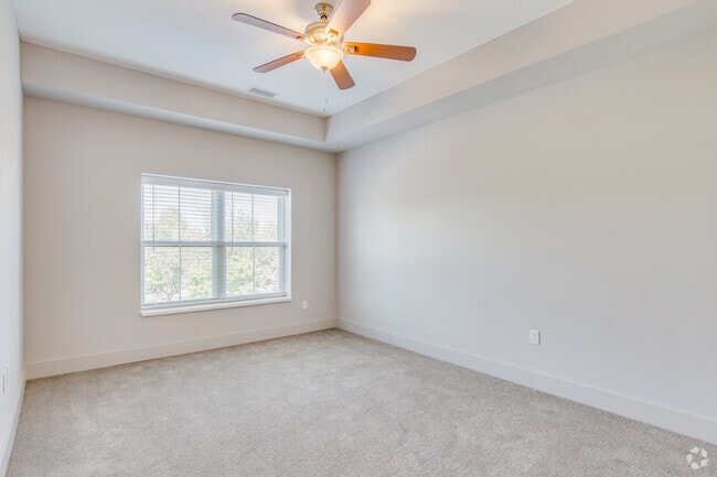 2BR, 1BA - 1281SF First Bedroom - The Halston