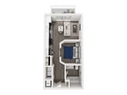 A1J-P floor plan The Marek South
