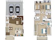 C1 3 Bedroom 2.5 Bath w/ 2 Car Garage